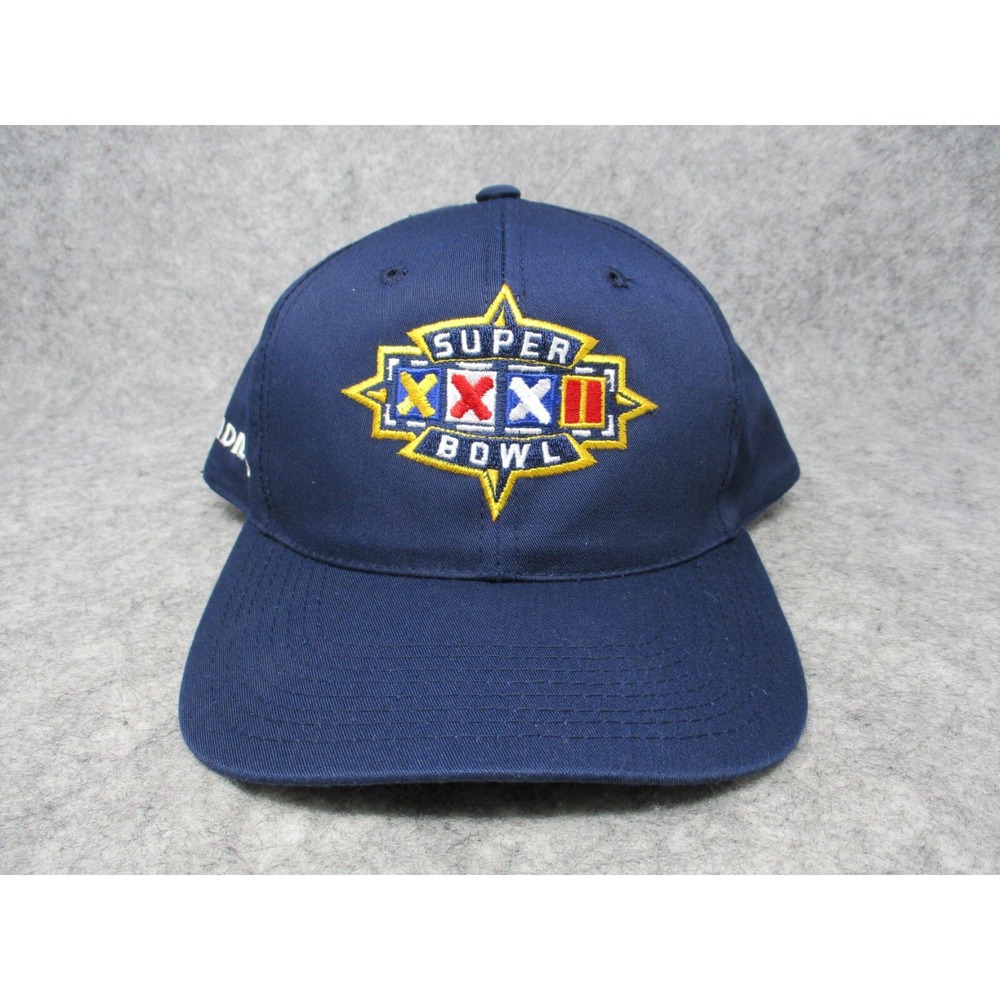 Vintage Denver Broncos Hat Men Snapback Blue Sports Specialties Super Bowl XXXII